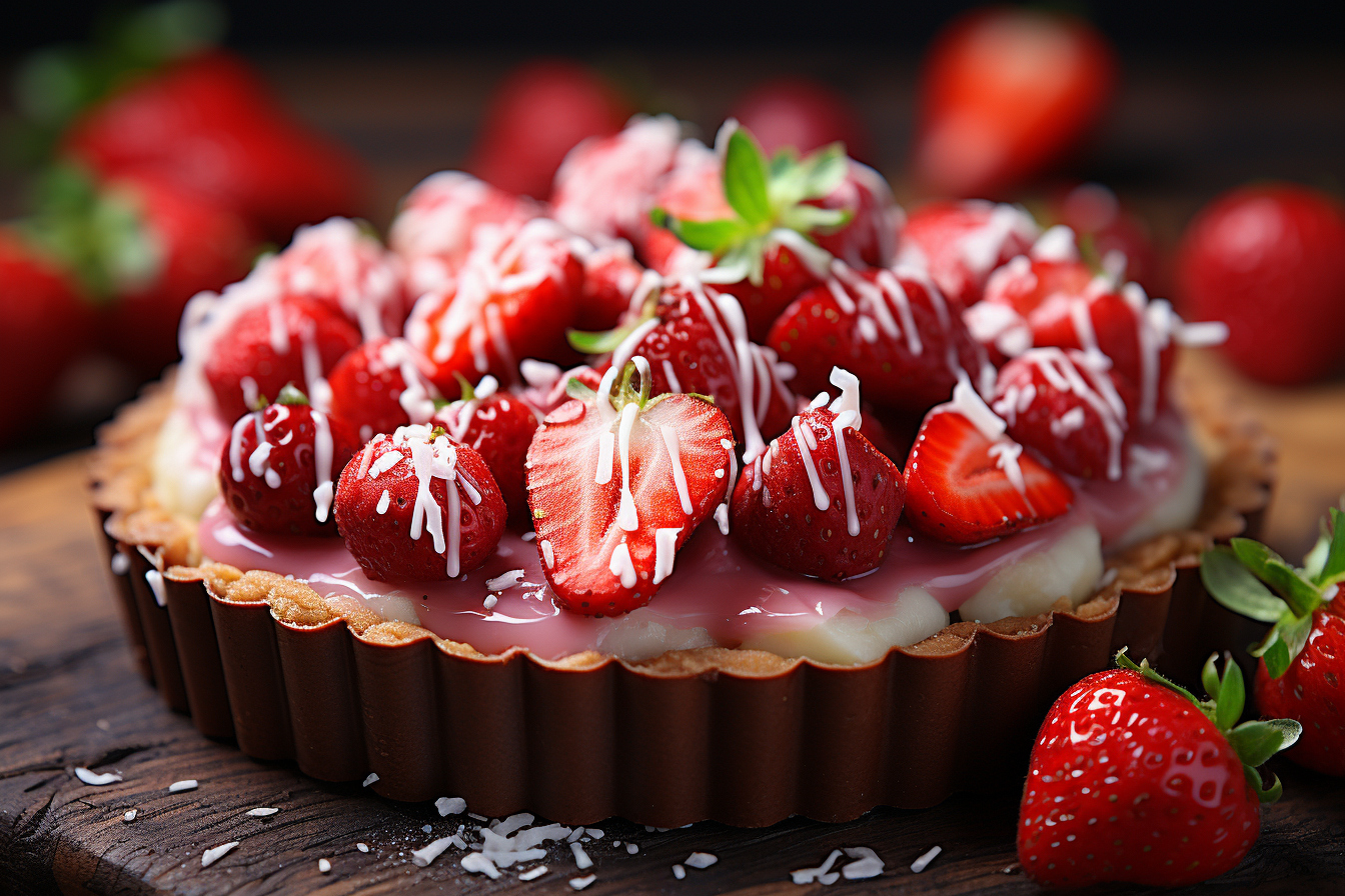 Tarte aux fraises, la star des desserts printaniers